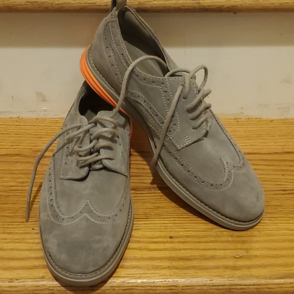 Cole Haan Grand Revolution suede wingtips size 9
